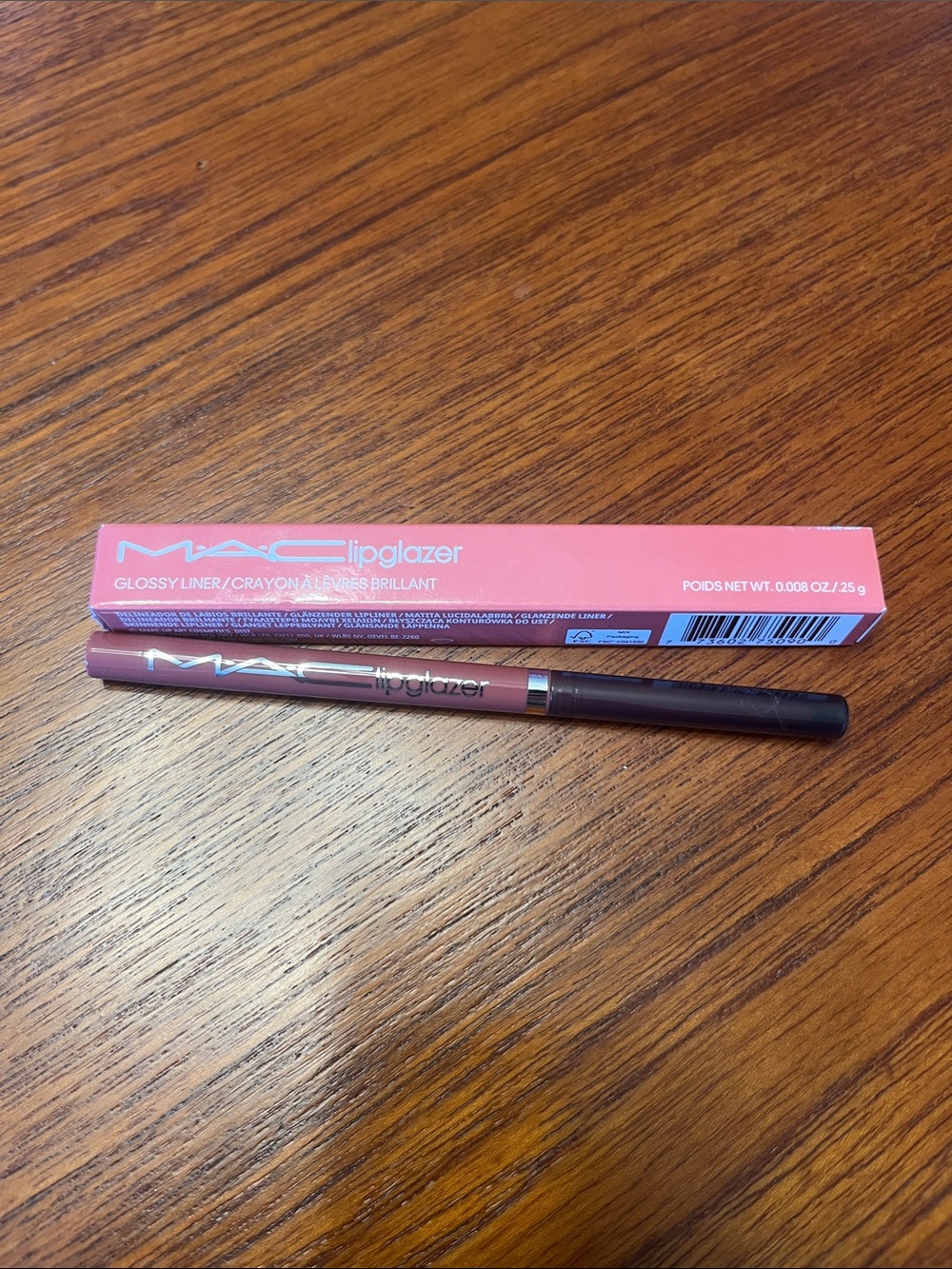 MAC Cosmetics Lipglazer Glossy Lip Liner Pencil - VELVET TEDDY